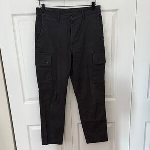Levi's Dark Charcoal Cargo Pants for Men